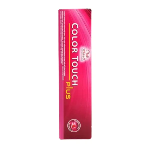 Wella Crema Colorante Color Touch Plus Sin Amoniaco 60ml - 55.05 Castaño Claro Natural Caoba - Imagen 1